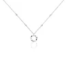 Collier Prot Argent Oxyde De Zirconium