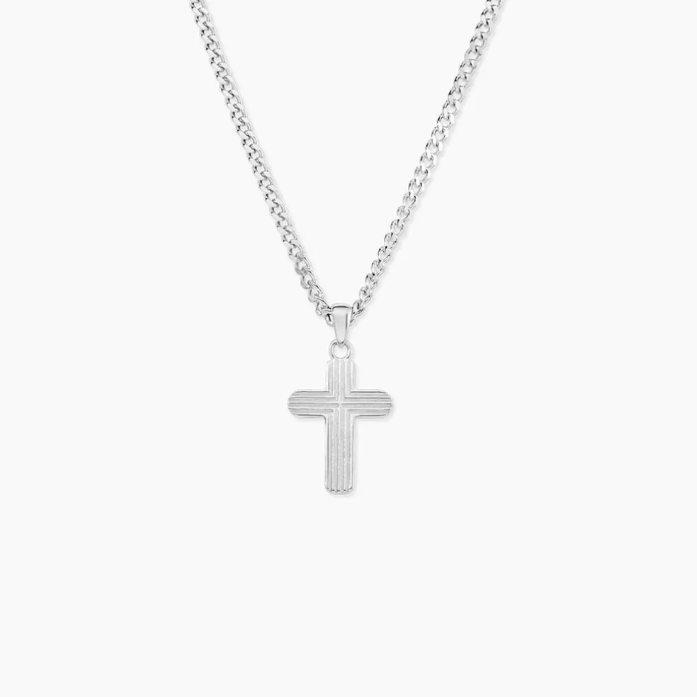 Collier Pulse Argent Blanc