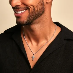 Collier Pulse Argent Blanc