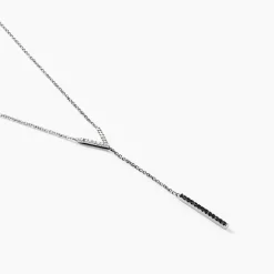 Collier Rachel Or Blanc Diamant