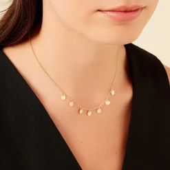 Collier Ragavi Argent Doré