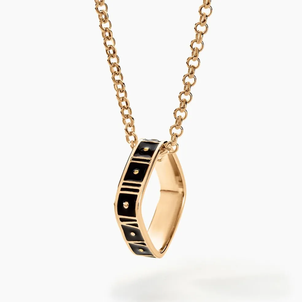 Collier Rahul Plaqué Or Jaune