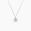 Collier Reem Argent Blanc Oxyde De Zirconium