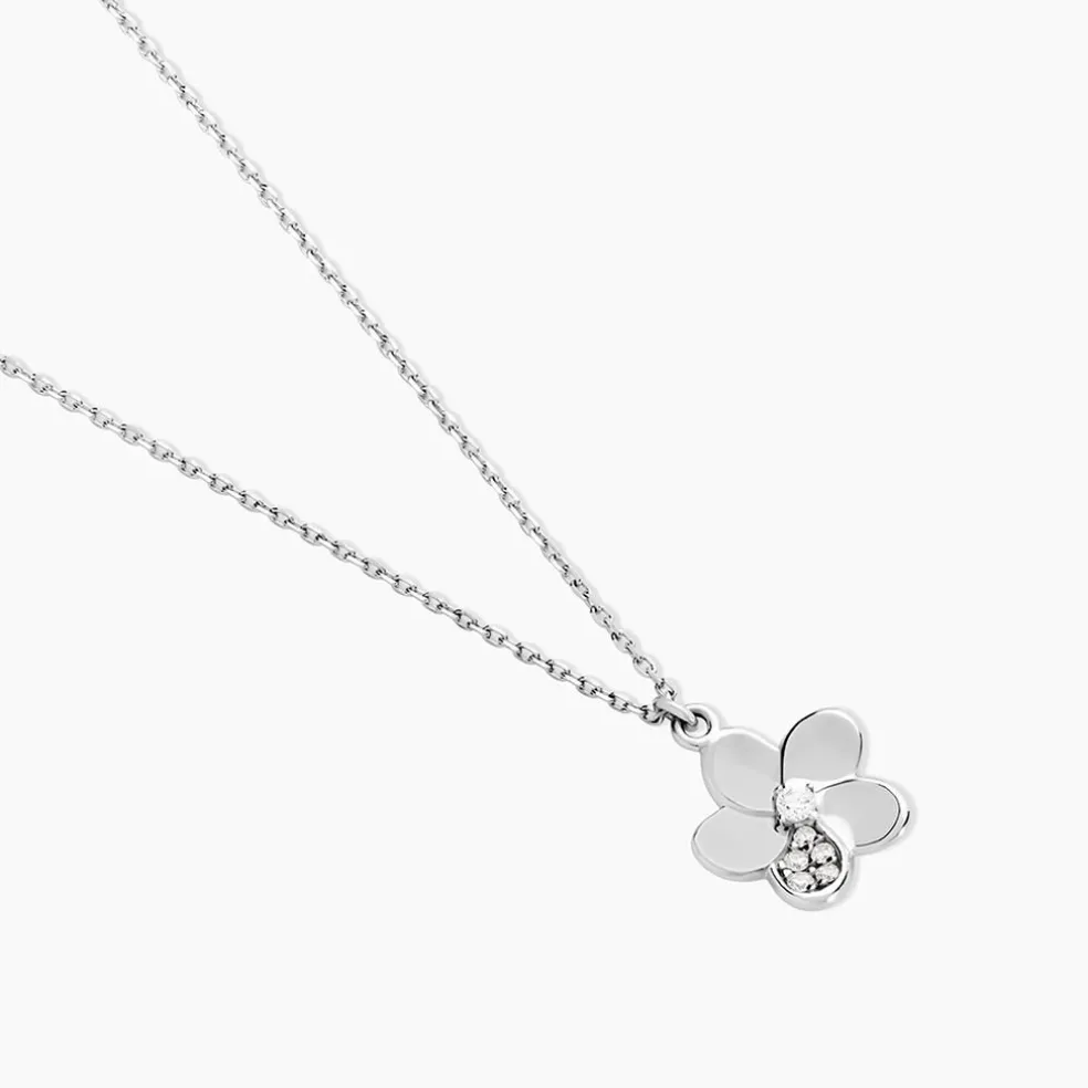 Collier Reem Argent Blanc Oxyde De Zirconium