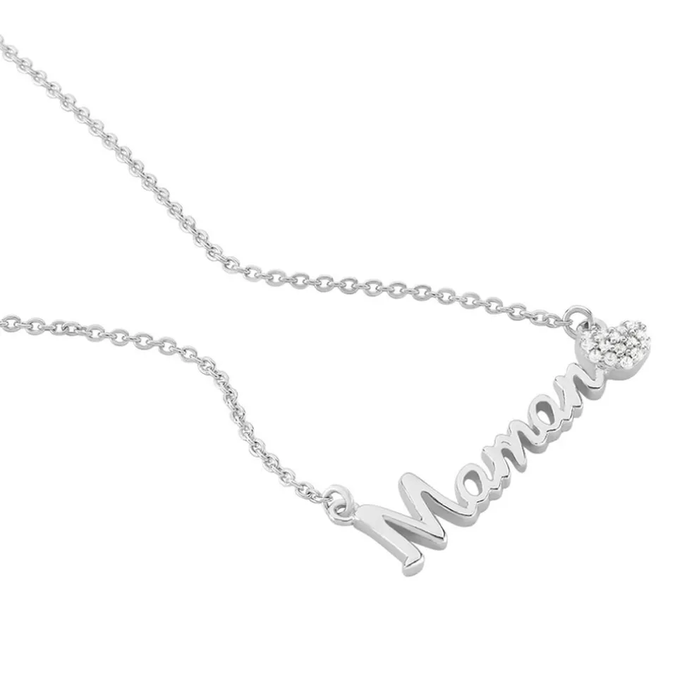 Collier Rera Argent Blanc Oxyde De Zirconium