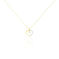 Collier Rhodia Or Jaune Diamant