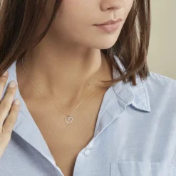 Collier Rhodia Or Jaune Diamant