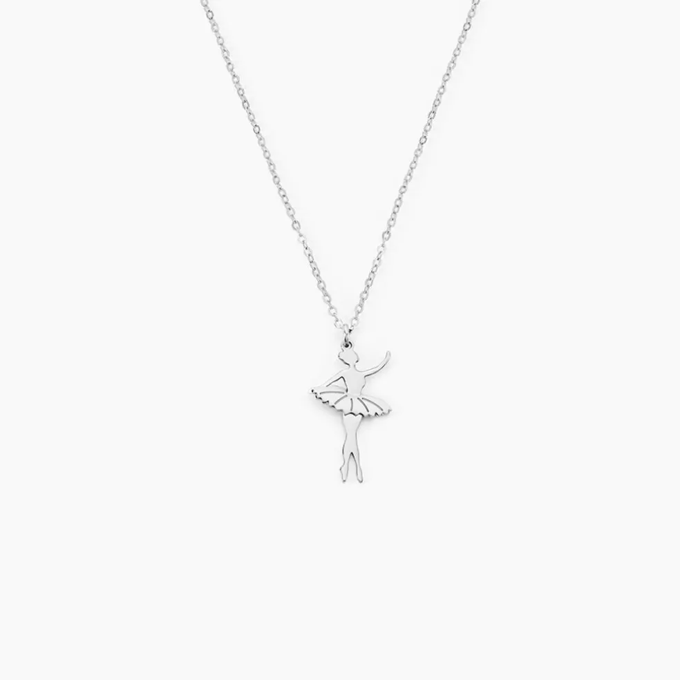 Collier Ritej Argent Blanc