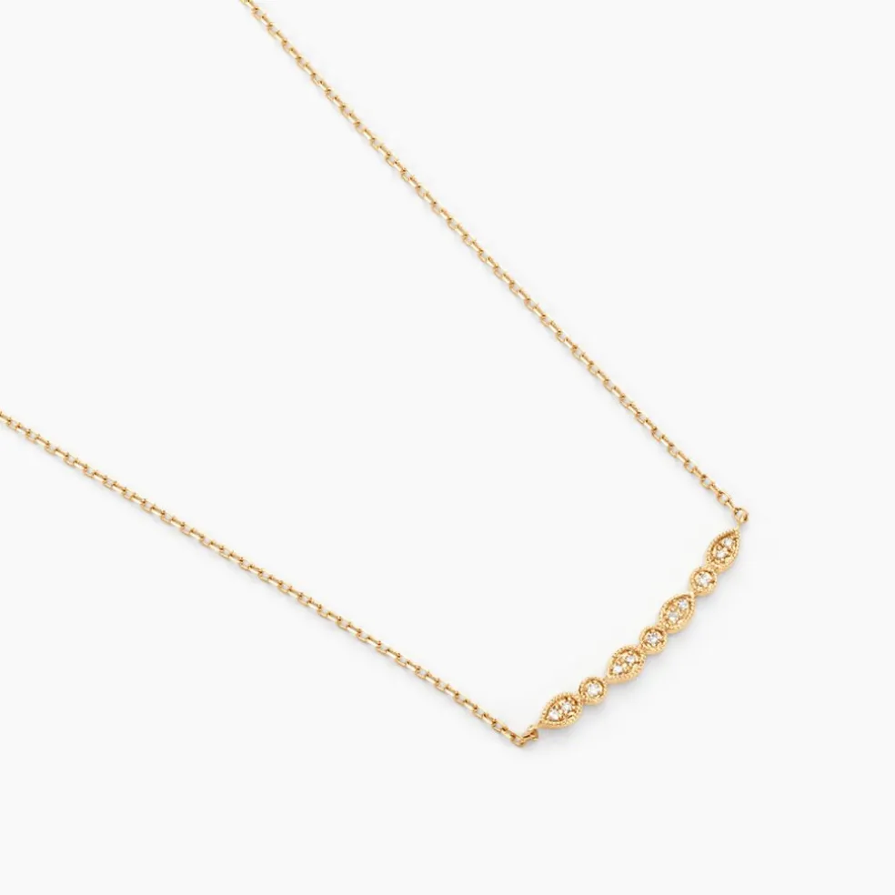 Collier Robina Or Jaune Diamant