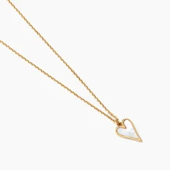 Collier Romancya Or Jaune Nacre