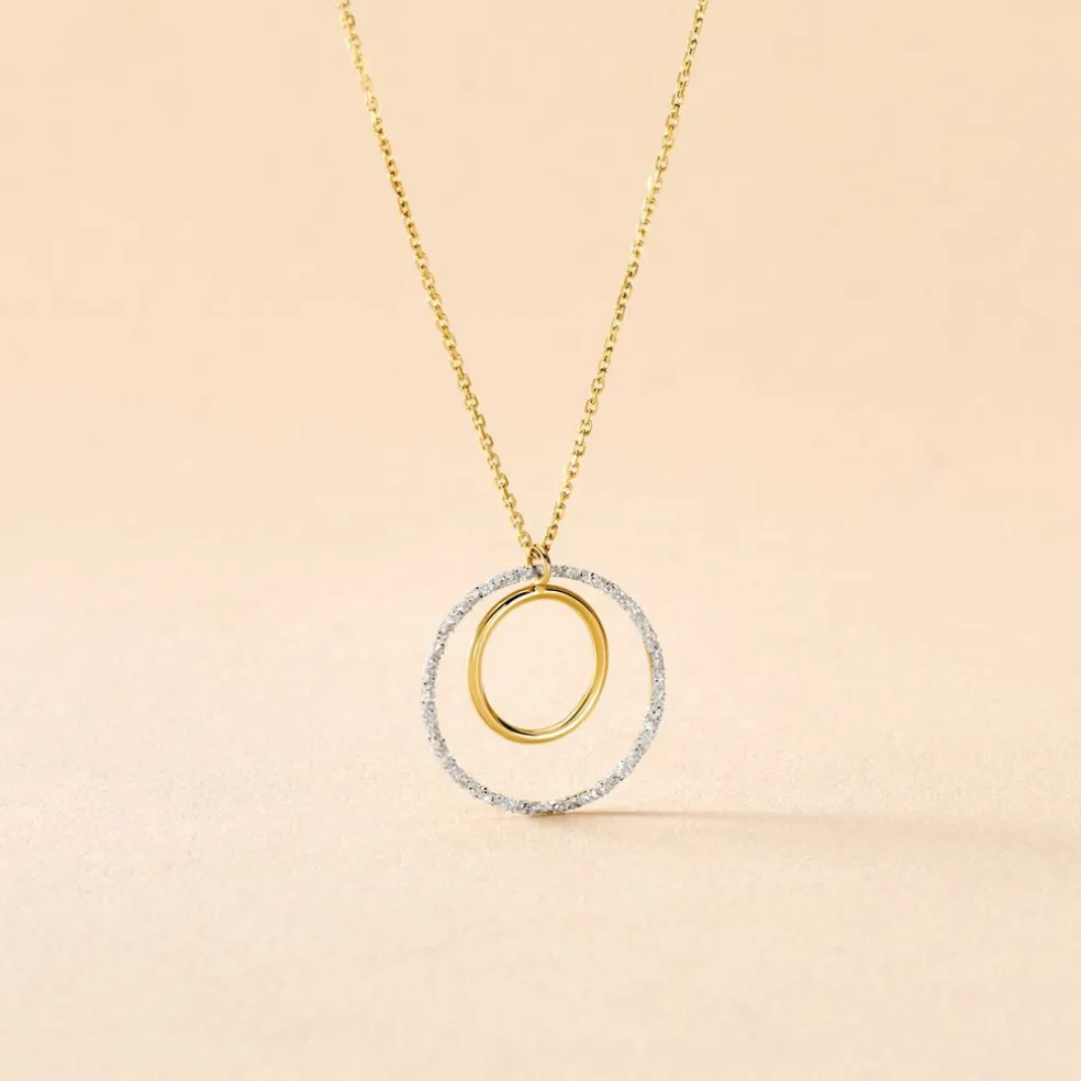 Collier Rondelia Or Jaune