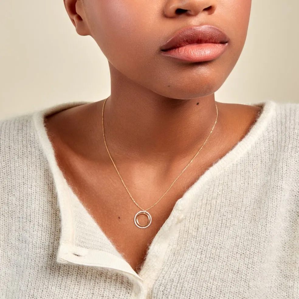 Collier Rondelia Or Jaune