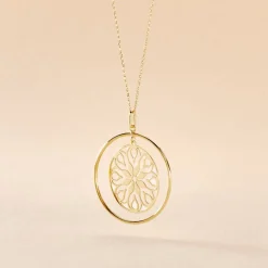 Collier Rosamund Or Jaune