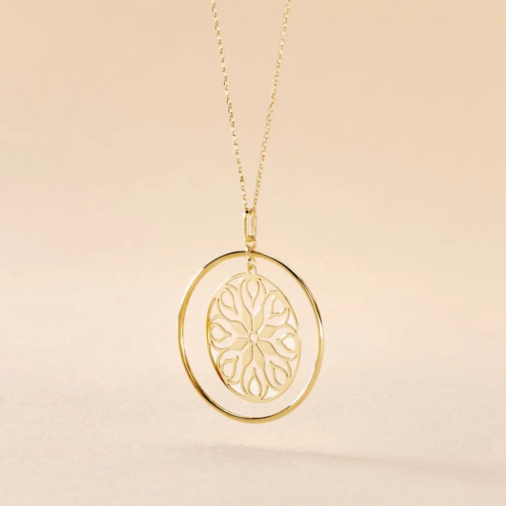 Collier Rosamund Or Jaune