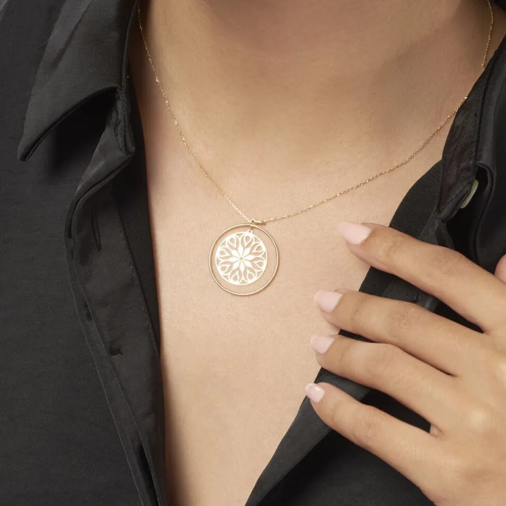 Collier Rosamund Or Jaune