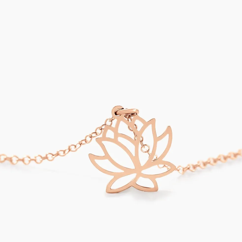 Collier Rosita Argent Rose