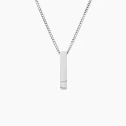 Collier Royan Acier Blanc