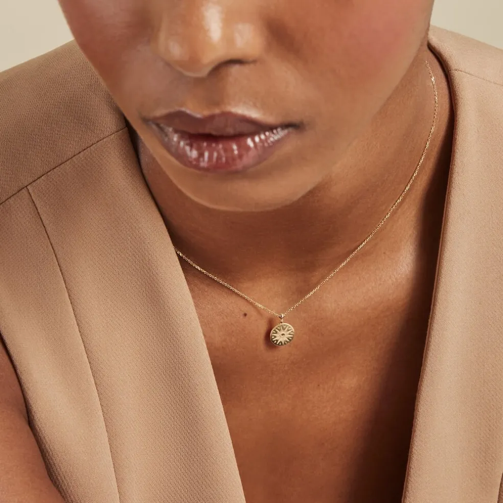 Collier Rozsa Or Jaune