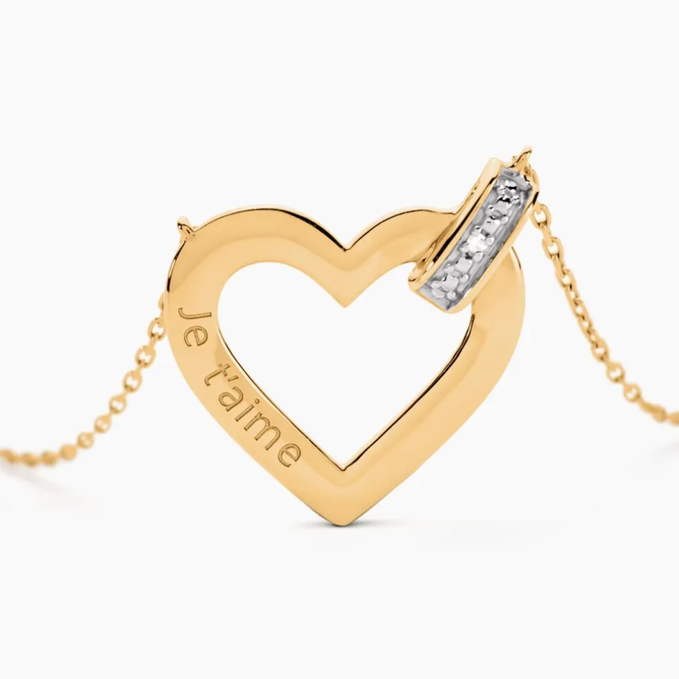 Collier Ruxandra Or Jaune Diamant