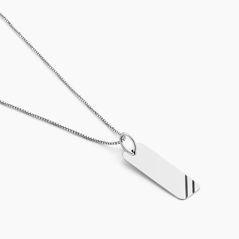 Collier Ryan Or Blanc