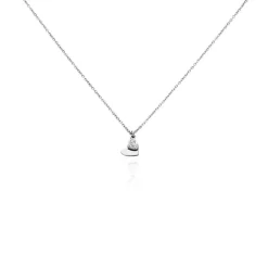Collier Salli Argent Blanc Oxyde De Zirconium
