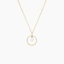 Collier Salvine Or Jaune Perle De Culture