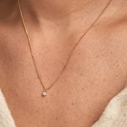 Collier Samantha Or Jaune Diamant