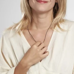 Collier Sanata Argent Blanc