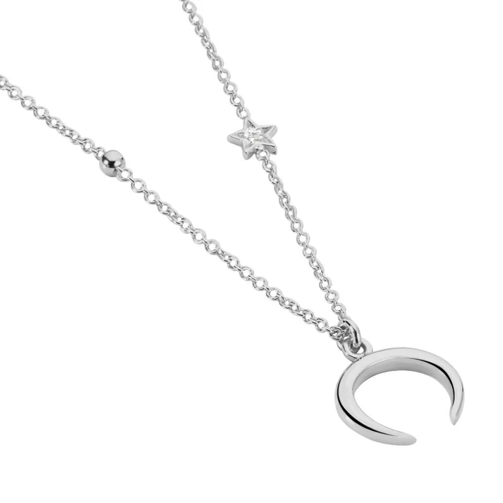 Collier Serenella Argent Blanc Oxyde De Zirconium