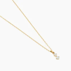 Collier Serenya Or Jaune Diamant Synthétique