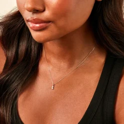 Collier Serenya Or Jaune Diamant Synthétique