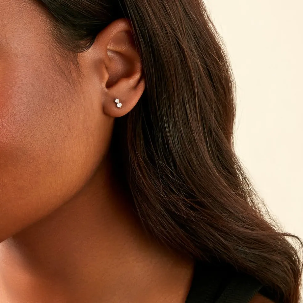 Collier Serenya Or Jaune Diamant Synthétique