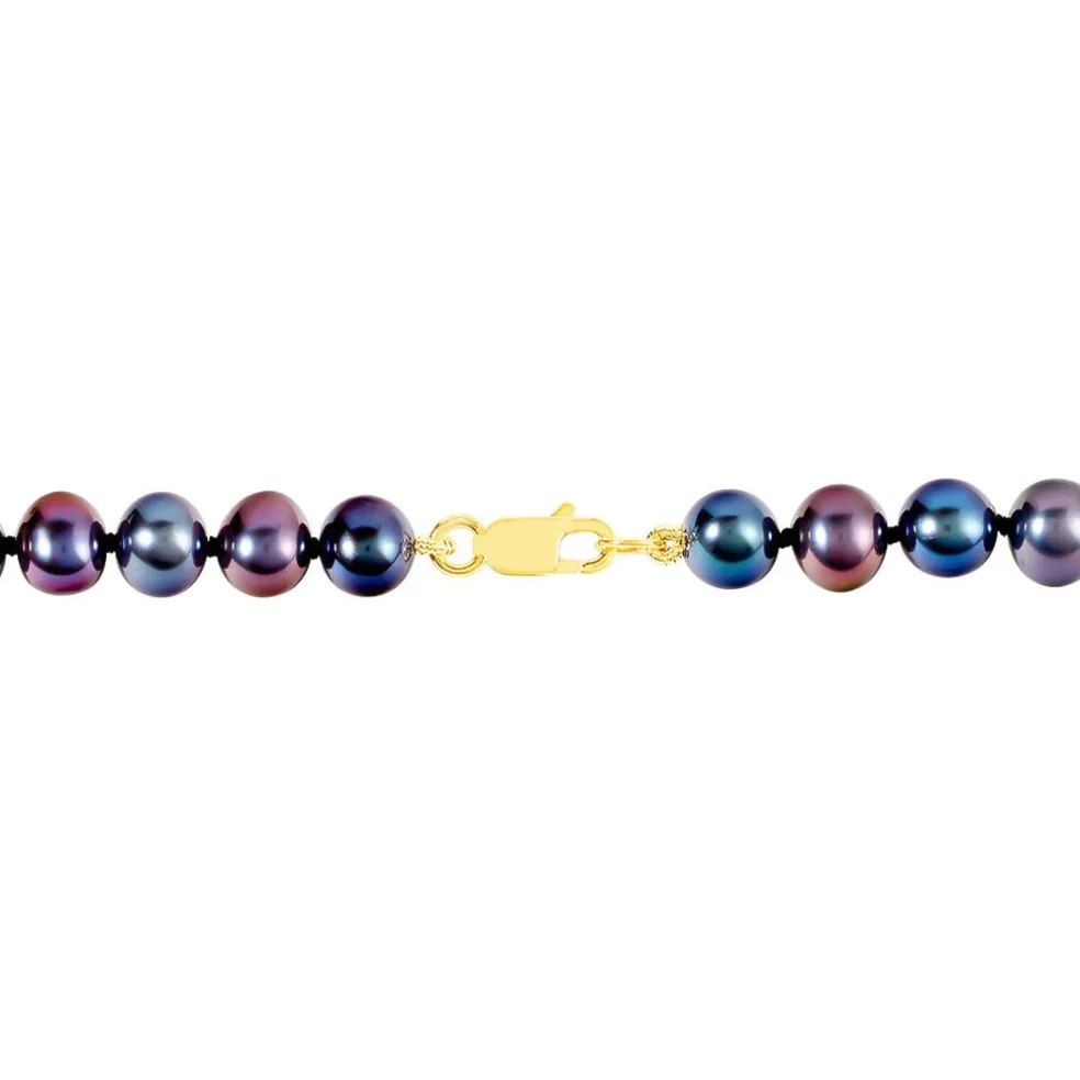 Collier Severiane Or Jaune Perle De Culture