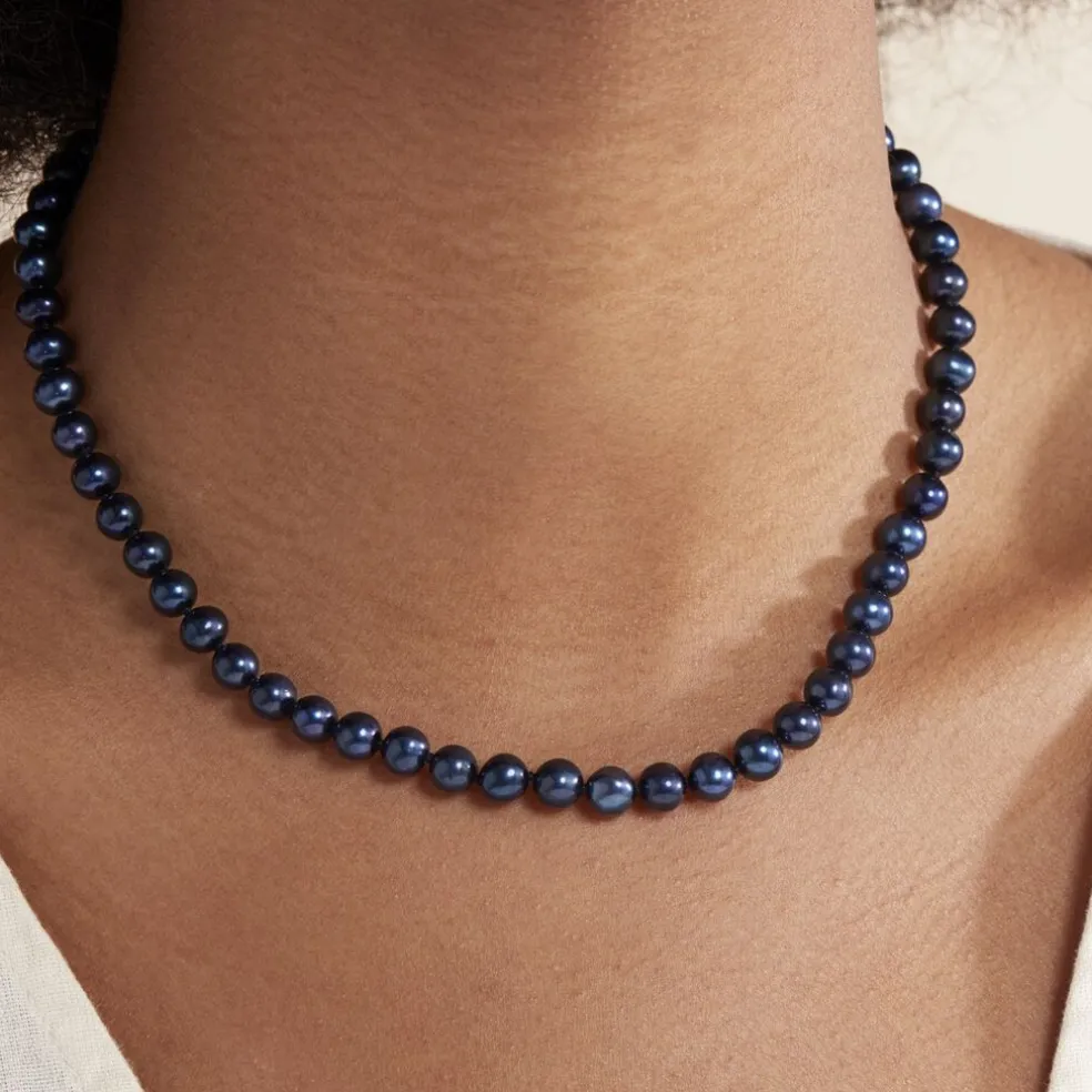 Collier Severiane Or Jaune Perle De Culture