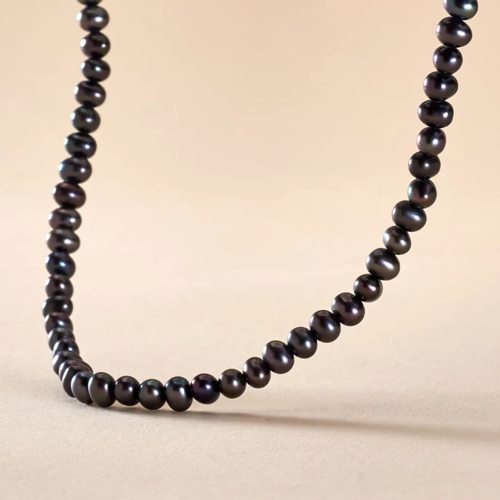 Collier Severiane Or Jaune Perle De Culture