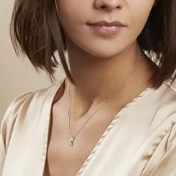 Collier Severiano Argent Blanc