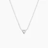 Collier Severine Argent Blanc