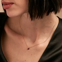 Collier Shakir Or Jaune Rubis