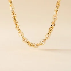 Collier Shiny Or Jaune