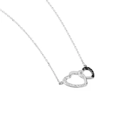 Collier Silana Or Blanc Diamant