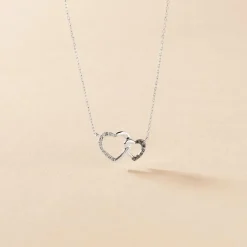 Collier Silana Or Blanc Diamant