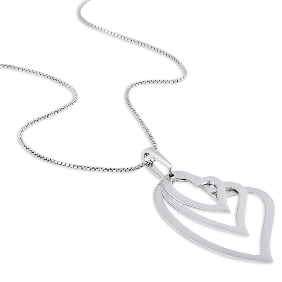 Collier Sinnila Argent Blanc
