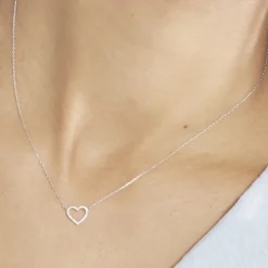 Collier Sloanne Or Blanc Diamant