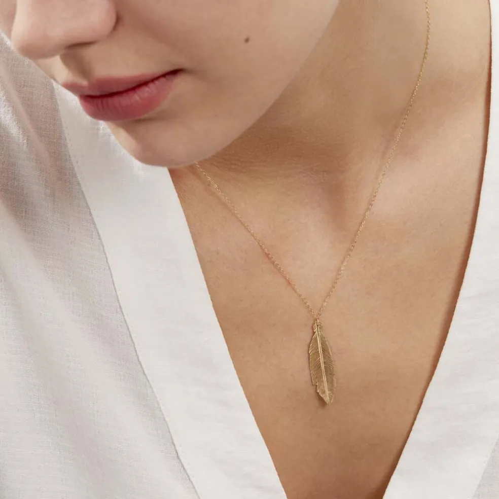 Collier Soline Or Jaune