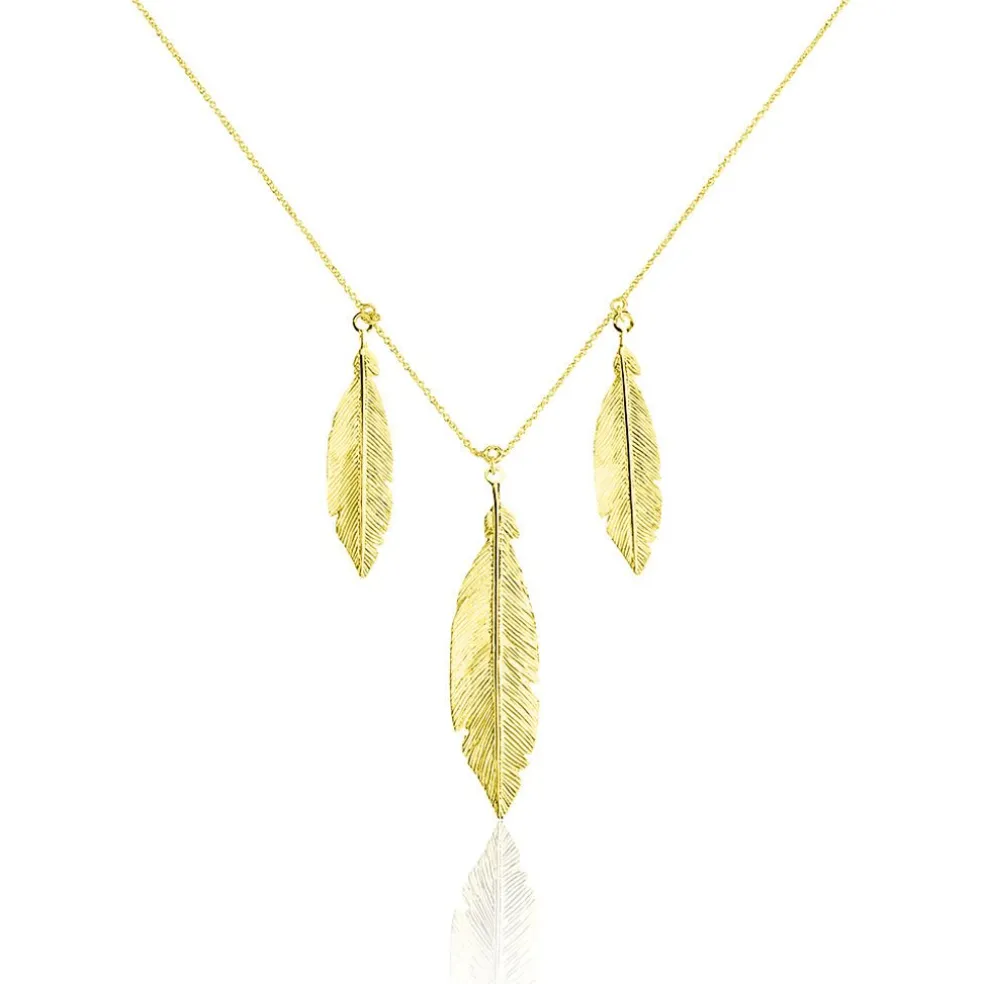 Collier Soline Or Jaune