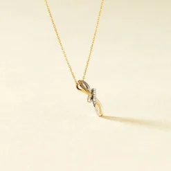 Collier Soukayna Or Bicolore Diamant