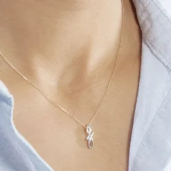 Collier Soukayna Or Bicolore Diamant