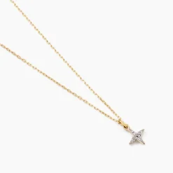 Collier Starlight Or Jaune Diamant