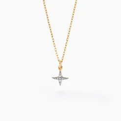 Collier Starlight Or Jaune Diamant