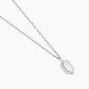 Collier Stellie Argent Blanc Oxyde De Zirconium
